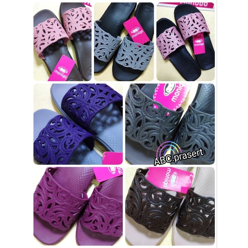 รองเท้า สวม MONOBO Moniga 4.3 ลายไทย สวมใส่สบาย