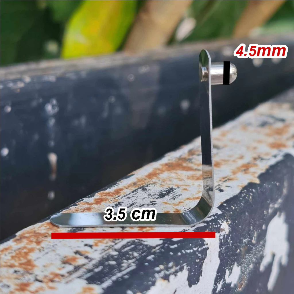 หมุดล็อกเสาเต็นท์ คลิปสปริงล็อกท่อโลหะสำหรับเรือคายัค thumbnail 6