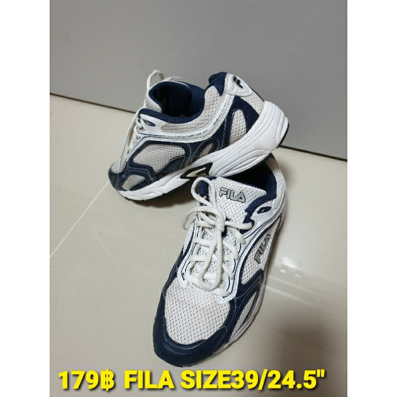 FILA รองเท้าผ้าใบ SIZE39/24.5