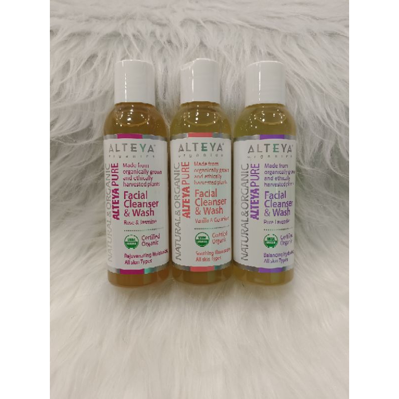 พร้อมส่ง ALTEYA NATURAL & ORGANIC FACIAL CLEANSER & WASH 150ML