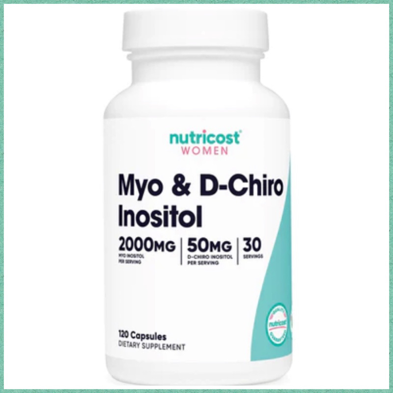 ✅MYO & D-CHIRO INOSITOL 🌸FOR WOMEN🌸‼️120  แคปซูล💊‼️