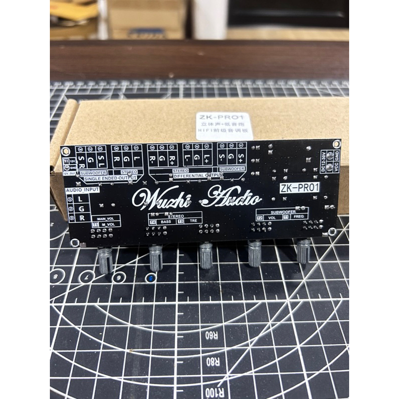 ZK PRO1 Pre-Amplifer Board Front-End บอร์ด Tone แฝนปริมาณ Preamp Mixer Board สำหรับ เครื่องขยายเสียง
