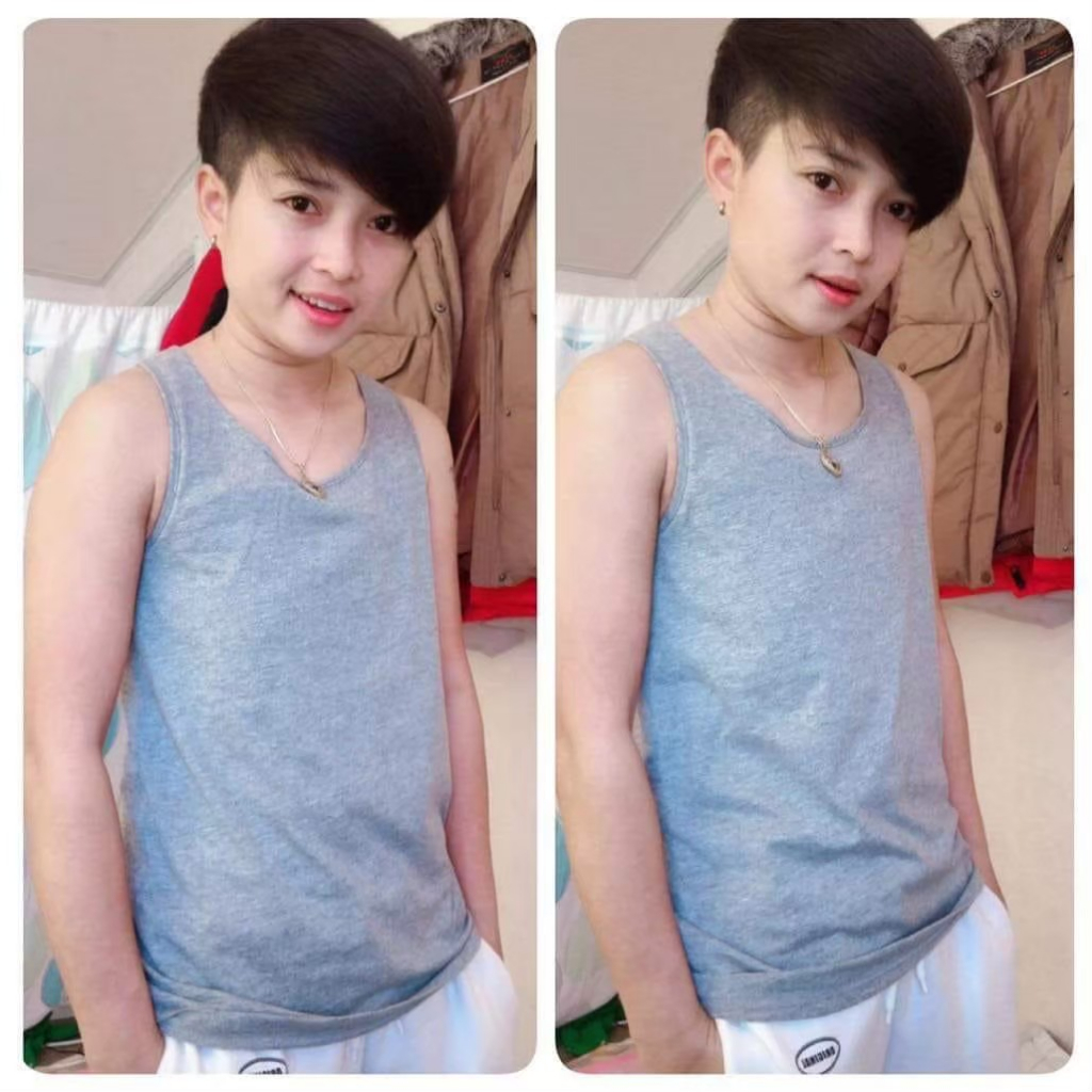 (SET 10 ตัว 1,500 บาท ) คละสี คละไซส์ได้ TOM FIN เสื้อกล้ามทอม ใส่แล้วอกแบนเรียบ รุ่น Classic - รูปที่ 2