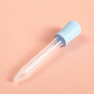 หลอดหยดพลาสติก 5 ml.หลอดหยดซิลิโคน หลอดหยดสำหรับเด็ก Dropper for kids ขนาดใหญ่ หลอดหยดขนม หลอดหยดสี ทำขนม น้ำหอม