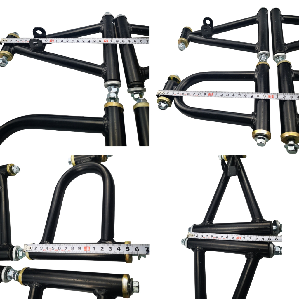 ชุดดัดแปลงอุปกรณ์เสร้มรถโกคร์ท รถสี่ล้อไฟฟ้า รถATV รถ บักกี้ ATV Gokart ระบบกันสะเทือนหน้า Bull ATV Rocker ARM Claw เพลา - รูปที่ 4