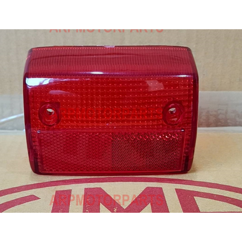 ฝา ครอบ ไฟท้าย Y100, MATE 100 แผ่นใส-แดง # วาย100, เมท100 # ราคาต่ออัน # HMA BRAND # 4016-209-ZR