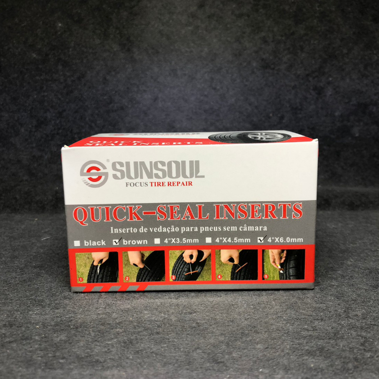 ไหมปะยาง ซันโซ (SUNSOUL) ไหม 1 กล่อง มี 60 เส้นใช้ปะซ่อมแผลยาง แผ่นปะยางในยางนอะยางเรเดียล แผ่นปะยก แผ่นปางรถยนต์ ปะยางร