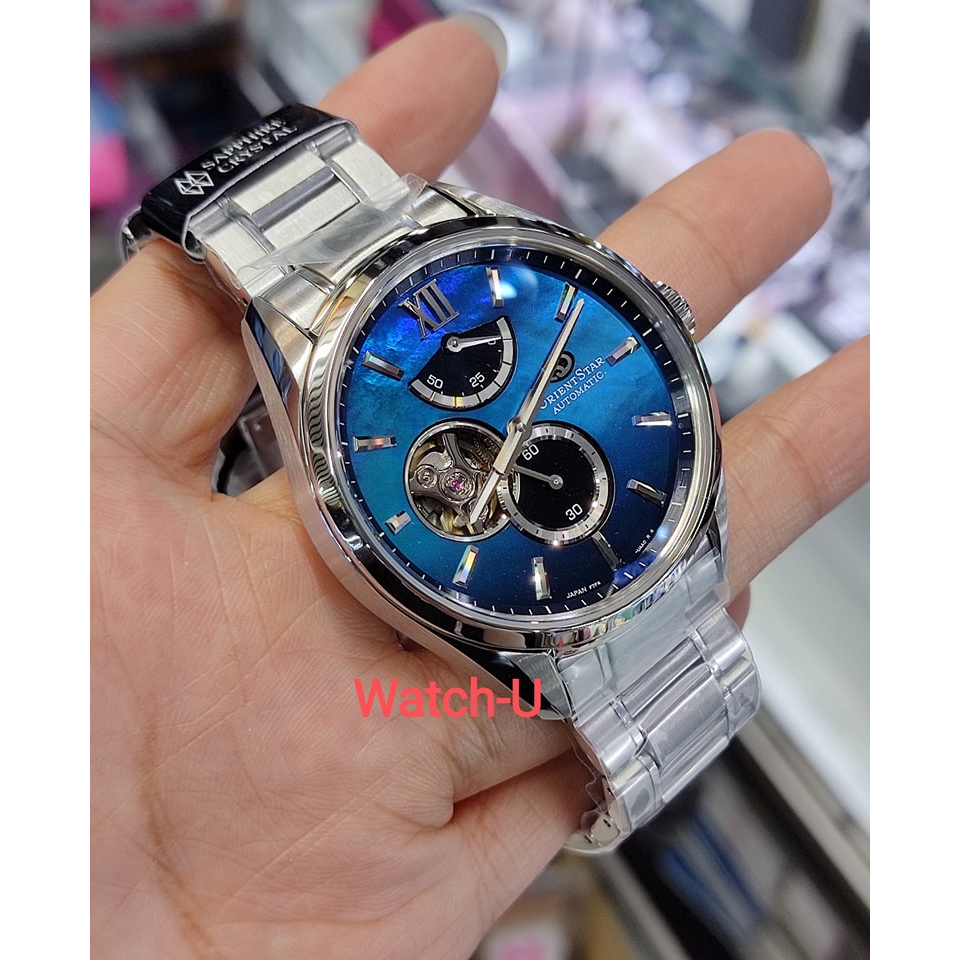 นาฬิกา Orient Star Mechanical M34 สายเหล็ก (RE-BY0004A)