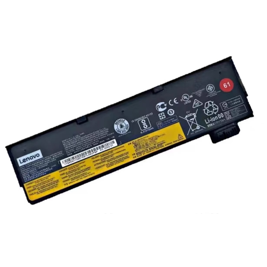 แบตเตอรี่แล็ปท็อปสำหรับ Lenovo ThinkPad T470 T480 T570 T580 P51S 01AV427 01AV423 01AV424 01AV425 01A
