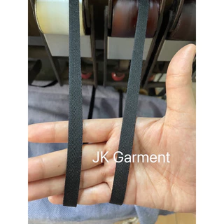 [ส่งของทุกวัน] ถูกที่สุด ✅เทปก้างปลาเนื้อโพลี สีดำและสีขาว 10 บาท ยาว 10 หลา ทอหนา เชือกโพลีเอสเตอร์อย่างดี