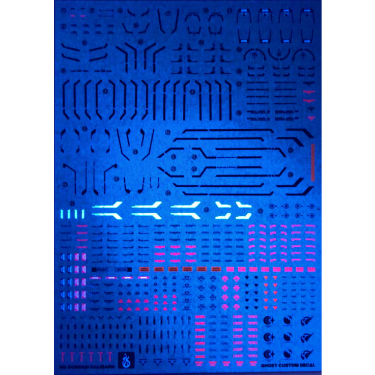 Ghost Custom Water Decal for HG Calibarn