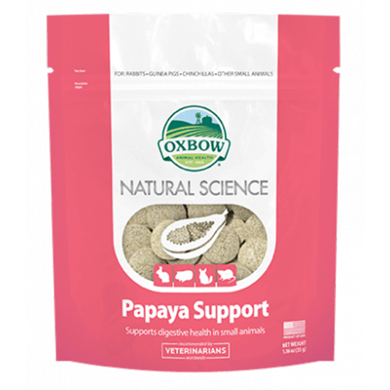 Oxbow Papaya Support วิตามิน ช่วยในระบบทางเดินอาหาร