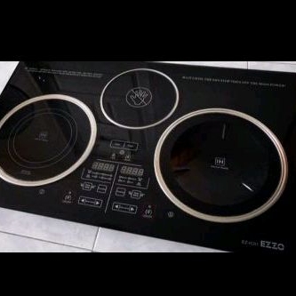 เตาแม่เหล็กไฟฟ้า 3 หัว พร้อมขาตั้ง  ezzo multi-fuctional cooker EZ-IC01