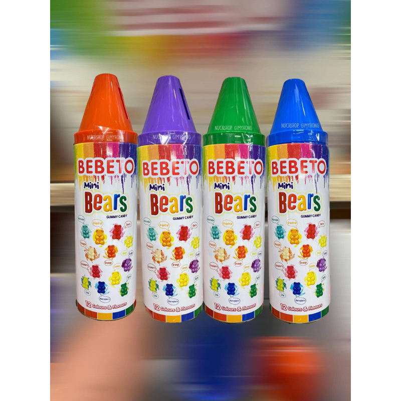 BEBETO MINI BEAR GUMMY CANDY 200g