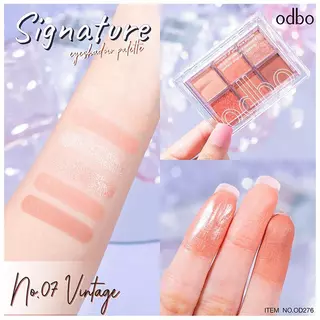 (OD276) Odbo signature eyeashdow palette อายแชโดว์ พาเลท 6 สี