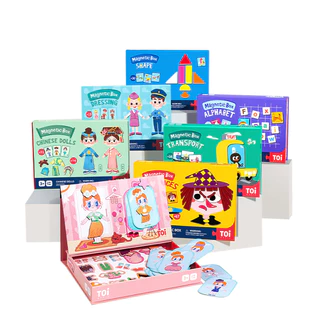 TOi ของเล่นแม่เหล็กเสริมพัฒนาการสุดฮิต Magnetic Magic Box เหมาะสำหรับเสริมพัฒนาการเด็ก 3 ขวบขึ้นไป