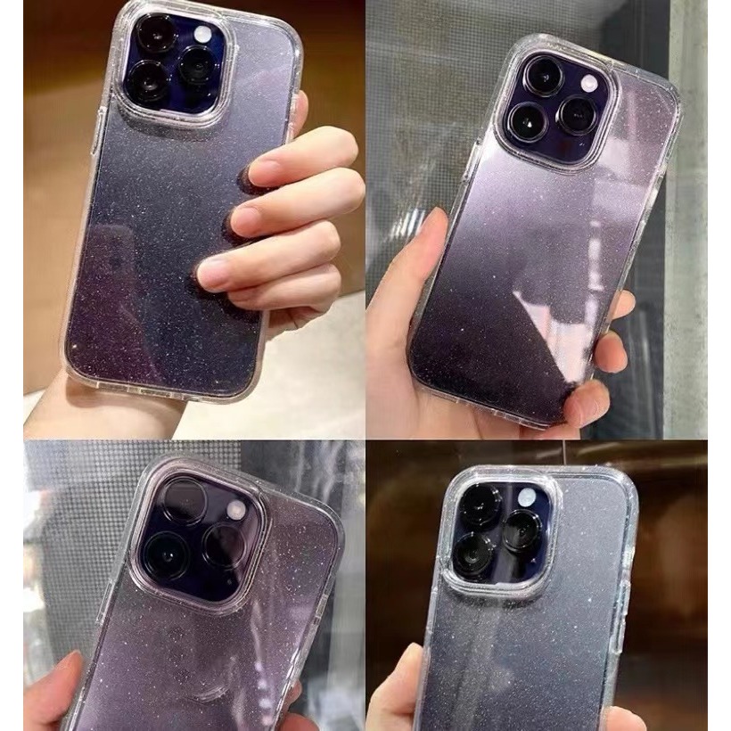 เคสใสกากเพชร รุ่น สำหรับ 6 7 6plus 7plus เคส ใส กากเพชร เคสนิ่ม 12 Pro max 13 Pro max 14 Pro max 16 Pro max 17 pro max - รูปที่ 4