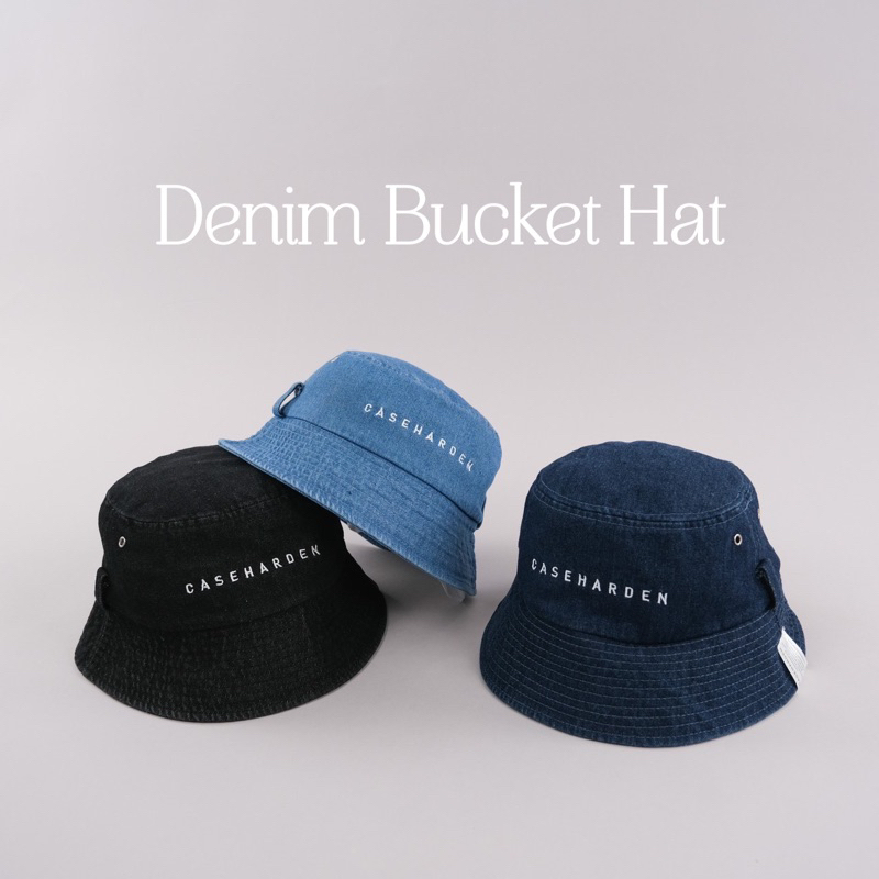 (ใส่โค้ด:20XTR25ลด118.-) Denim Bucket หมวกบักเก็ตผ้ายีนส์