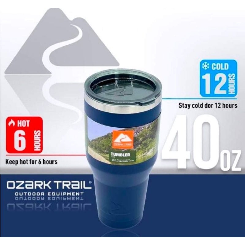 แก้วน้ำเก็บเย็นยาวนาน Ozark trail 40oz tumbler