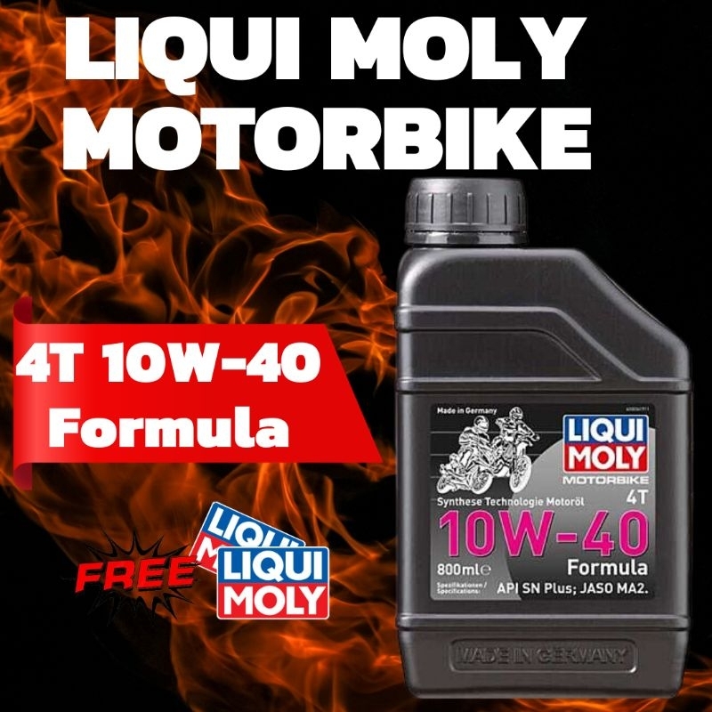 LIQUI MOLY MOTORBIKE Formula 4T 10W-40 0.8ml.