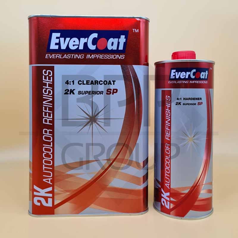 แลคเกอร์ Evercoat 2K Superior SP 4:1 (Evercoat) 3.5L + 1L (เนื้อ 3.5 ลิตร + ฮาร์ด 1 ลิตร)