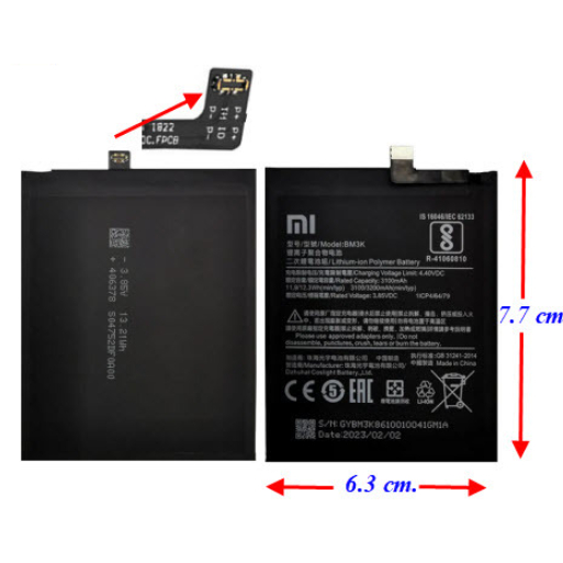 แบตเตอรี่xiaomi,Mi-MIX3