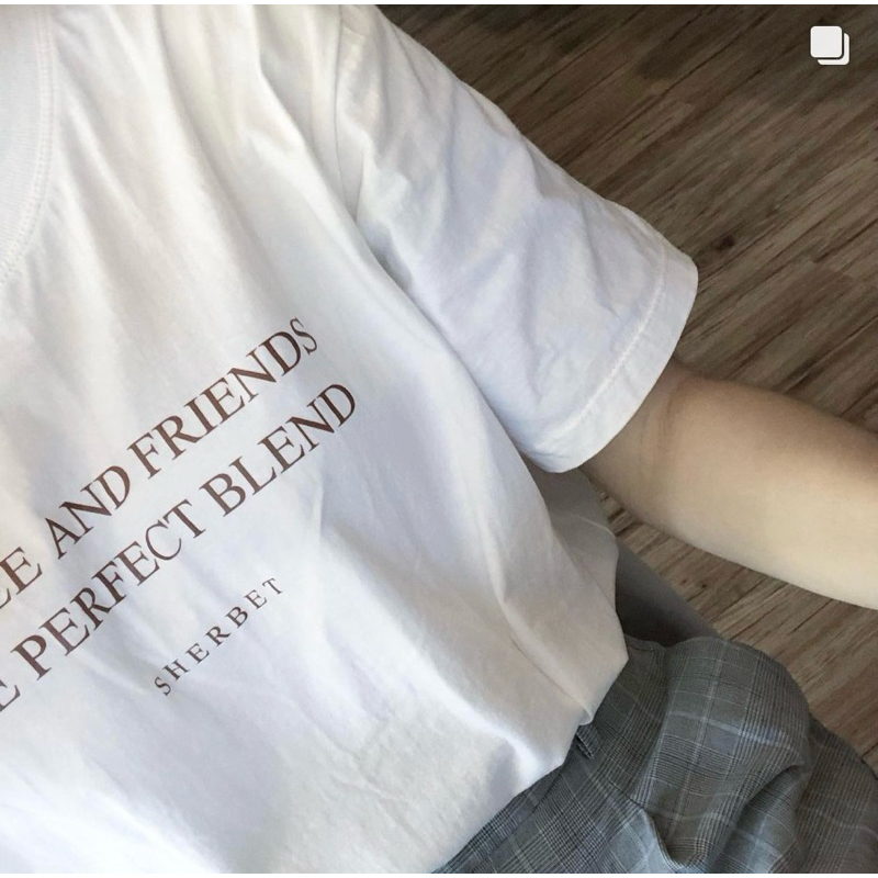 เสื้อยืดลาย coffee and friends | sherbet.teeshop – โปรปัง