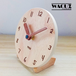 นาฬิกาไม้ตั้งโต๊ะมินิมอล รุ่น DC-5304Q แบรนด์ WACUZ - Desk-T…