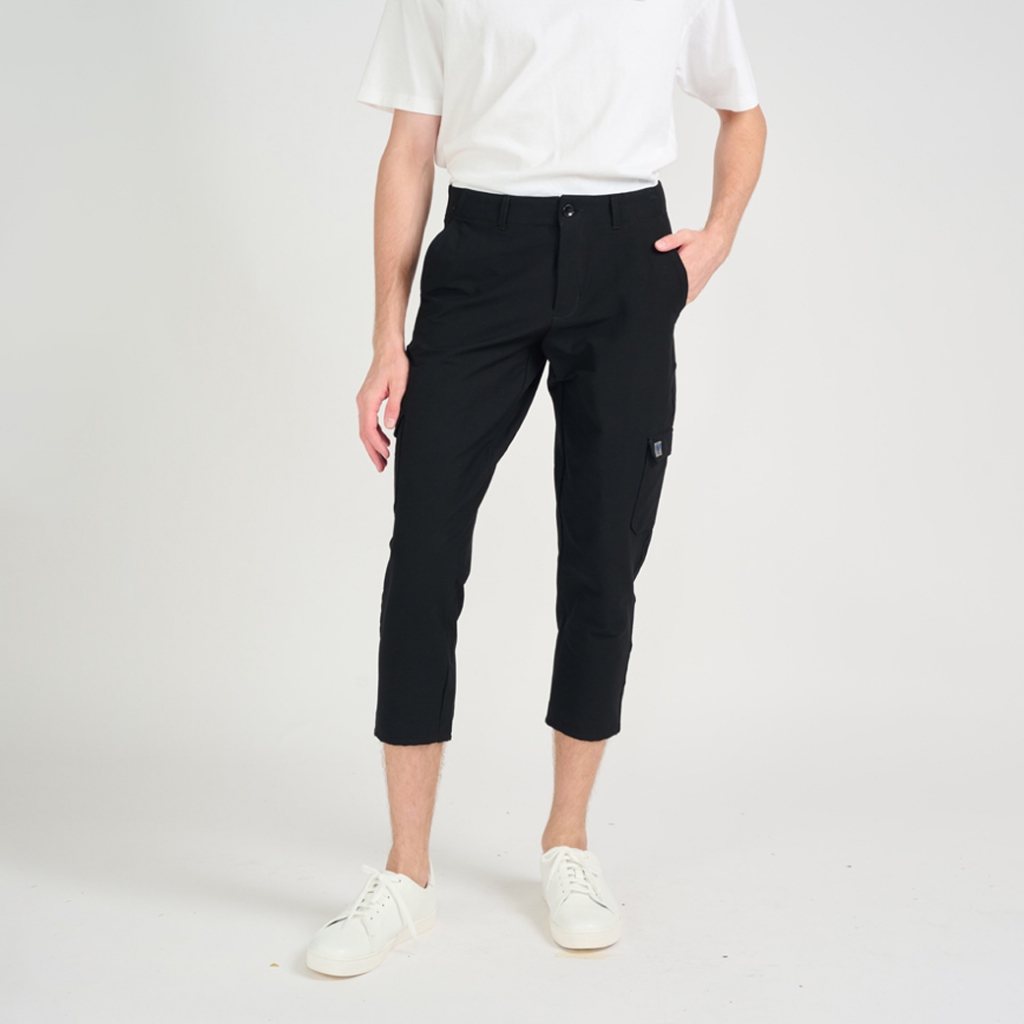 Khaki Bros. - คาคิบรอส - Active pant - กางเกงครอป ทรง Relax Cropped - KM23A005