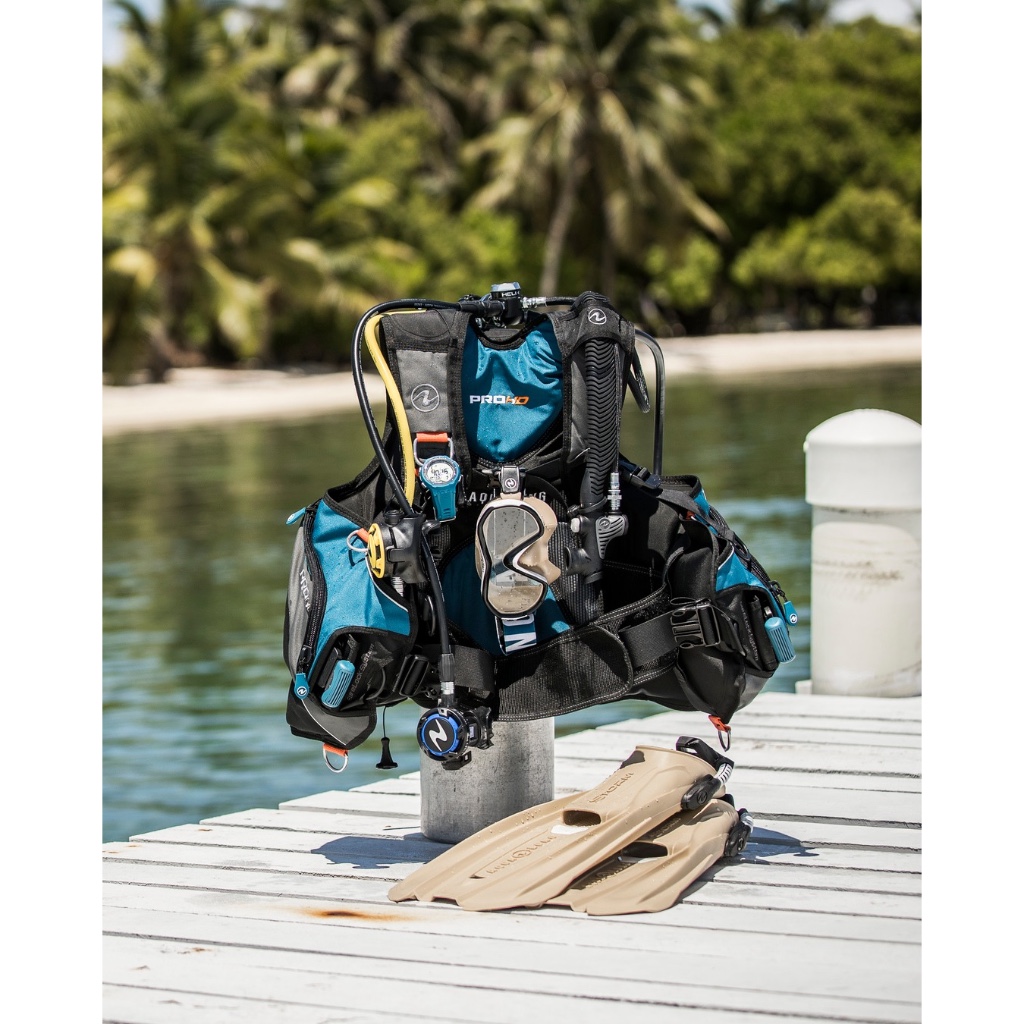 Aqualung Pro HD Men BCD เสื้อแจ็กเก็ตดําน้ํา BCD  สำหรับผู้ชาย พร้อมระบบ SureLock II,วัสดุ ResisteK 