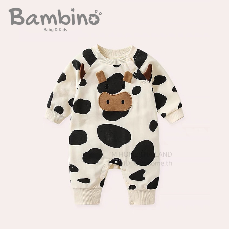 Bambino ชุดจั๊มสูทเด็กทารก ชุดรอมเปอร์  ชุดบอดี้สูท   ชุดเด็กอ่อน ชุดเด็กแรกเกิด  Baby Bodysuits Jumpsuits
