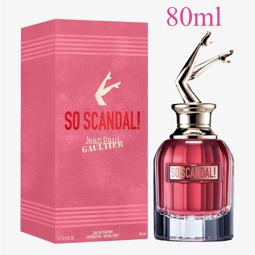 JEAN PAUL SO SCANDAL Eau De Parfum 80ml (โซ สเกดเดิ้ว) ฉลากห้างไทย