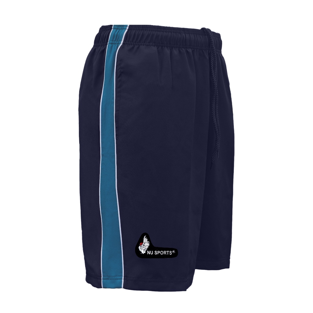 NU SPORTS (นู สปอร์ต) NU887 กางเกงขาสั้น UNISEX ผู้ชาย-ผู้หญิง ผ้า ใส่ออกกำลังกายใส่ลำลอง - รูปที่ 2