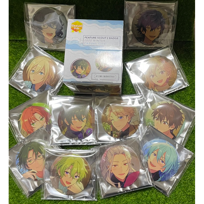 Ensemble Stars!! 2022 Winter Feature Scout2 -Casual Side- Can Badge Pattythree