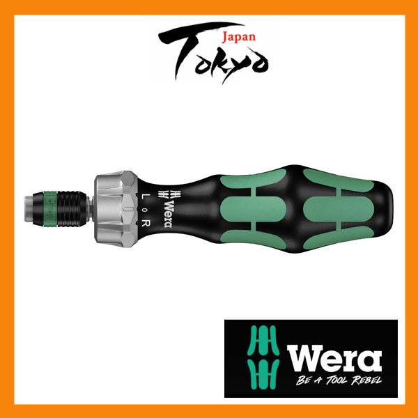 Wera 816 RA Bitholding Ratchet screwdriver 1/4" Head