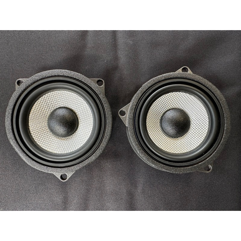 【2 ชิ้น】ลําโพง B&W กลาง 4.5 นิ้ว สําหรับ BMW F10 F11 F30 F32 G30 G20