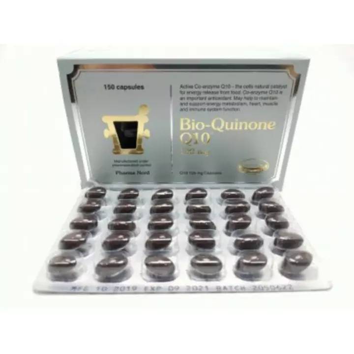 Bio-Quinone Q10 100mg. 150 เม็ด Pharma nord