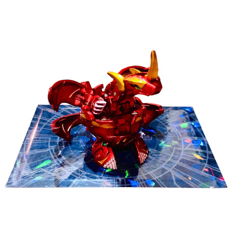 Bakugan Pyrus Cross Dragonoid ( Metallic Custom Painted )