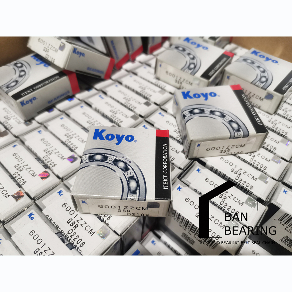 (ราคาต่อตลับ)KOYO ตลับลูกปืน 6000 6001 6002 6003 6004 6005