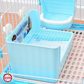 🔥 พร้อมส่ง 🔥 ห้องน้ำกระต่าย แบบสี่เหลี่ยม เข้ามุม Shobi-LODH130 / rabbit toilet shobi