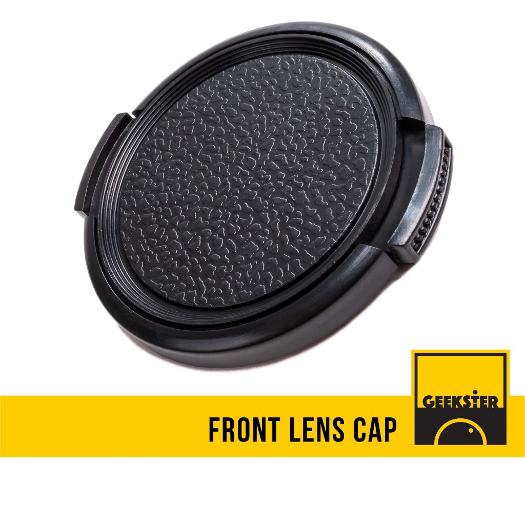 ฝาปิดหน้าเลนส์ 46mm 55mm 40.5mm ( ฝาหน้า / ฝาเลนส์ / ฝาปิด เลนส์ / ฝาบีบข้าง 46 55 40.5 mm )