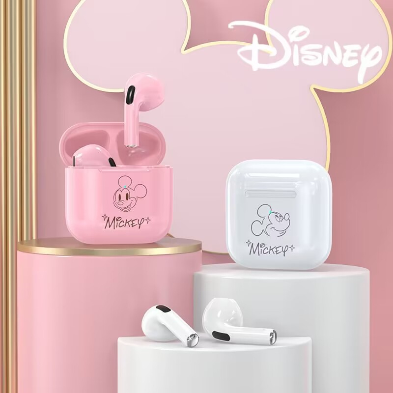 Disneyหูฟังบลูทูธไร้สาย สไตล์ล่าสุดในปี 2023 หูฟังไร้สายพร้อมไมโครโฟน ลดเสียงรบกวน หูฟัง bluetooth ไร้สาย ของแท้100% หูฟ