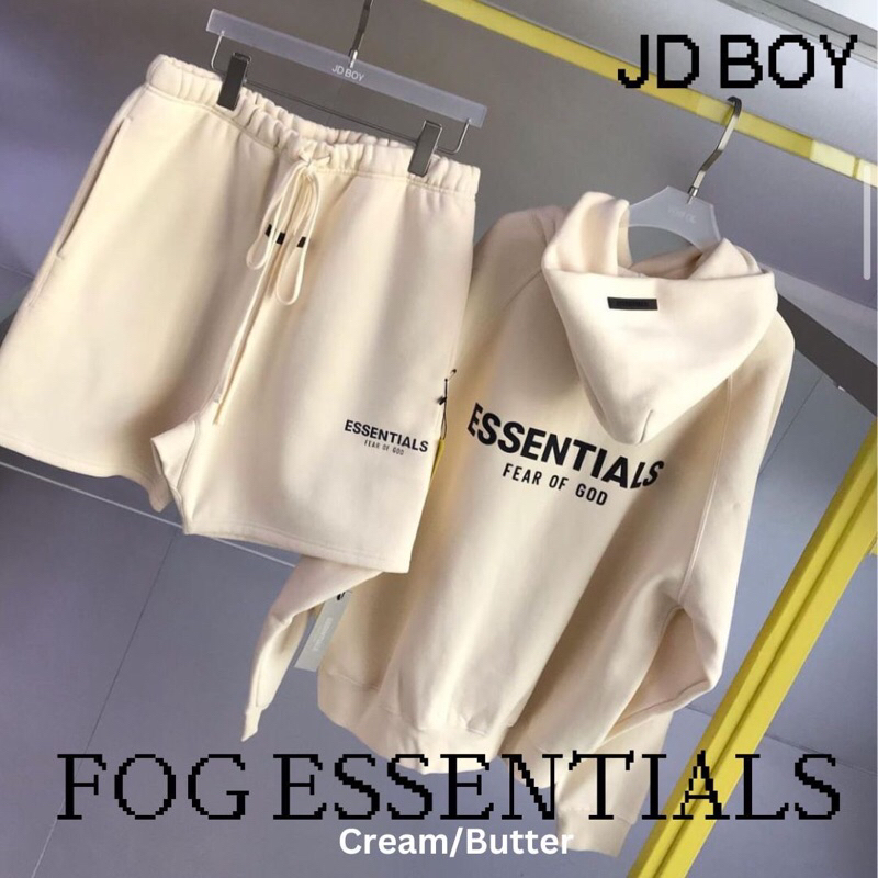 (ของแท้100%) สินค้าพร้อมส่ง JDBOY - FOG ESSENTIALS HOODIE เสื้อฮู้ดดี้ สตรีท