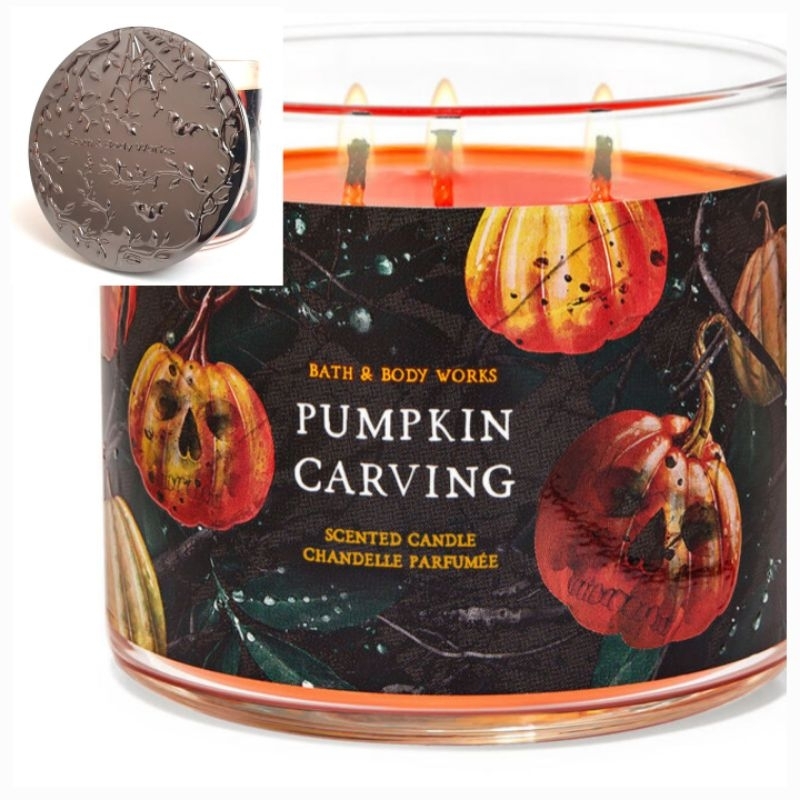 🔴 SALE + ลดเพิ่มในไลฟ์ 🔴เทียนหอม Bath & Body Works 3-wicked candle🎃