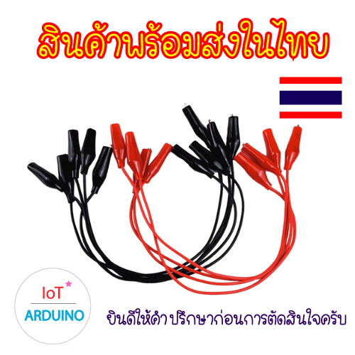 สายคีบ สายหนีบ คลิปปากจระเข้ ยาว 25cm สินค้าพร้อมส่ง!!!
