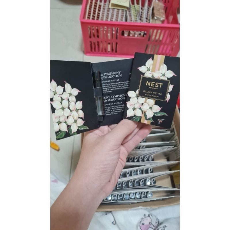 น้ำหอม Nest  Sunkissed Hibiscus, Indigo , golden nectar edp. 1.5 ml. vial ไวอัล