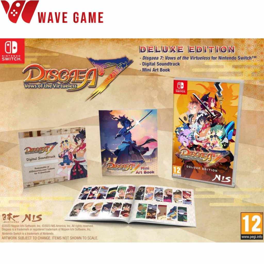 nintendo switch disgaea 7 : vows of the virtueless deluxe edition ( english zone 2 )