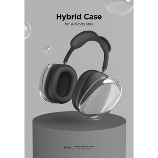 elago Hybrid Case for AirPods Max 1, 2 (เคสใส+ขอบยาง) สินค้าไม่ได้รวมหูฟัง ลิขสิทธิ์แท้จากตัวแทนจำหน่าย