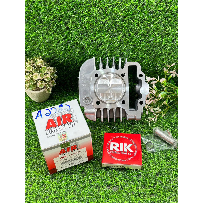 เสื้อ110i ลูก57/4วาล์ว พร้อมลูกปาดหลบวาล์ว4วาวใส่110iได้ทุกรุ่นไม่เกินปี2020ปลอกนอกโต60มิล