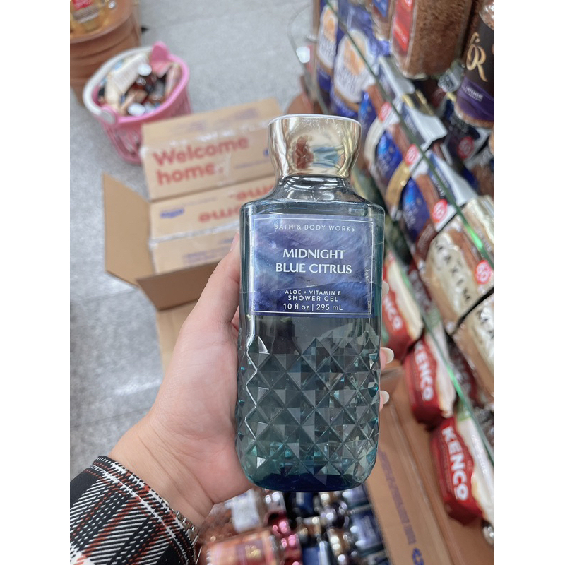 Bath & Body Works Midnight Blue Citrus Shower Gel Body Wash 295ml. ของแท้